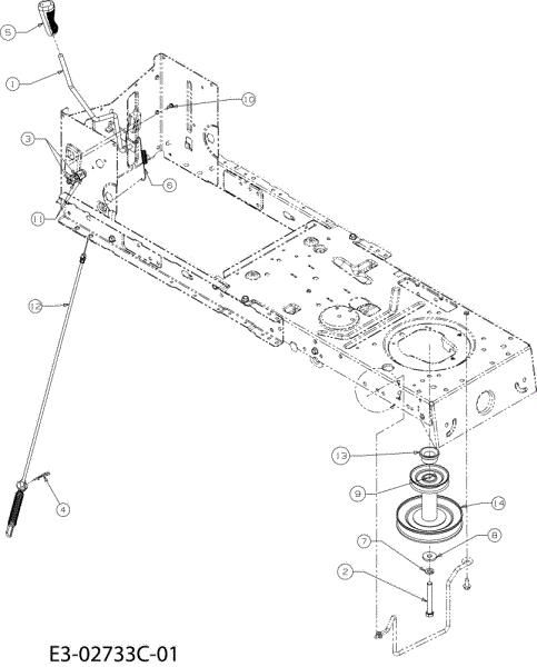 Levers POLO 108/17 H Cat.2008 Garden tractor