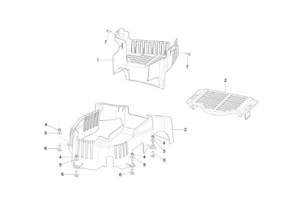 Protección de la correa MISTRAL 72/13 H (4in1) e EURO 5 Tractor