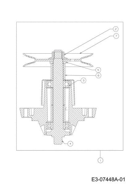 Soporte cuchillas (1/2) KROSSER 92/13 T Cat.2012 Tractor