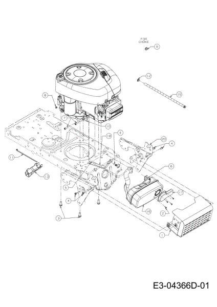 Motor TORNADO 108/18,5 H Cat.2012 Tractor
