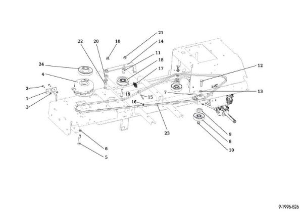 Polea embrague OM 92/13H Cat. 2017 Tractor