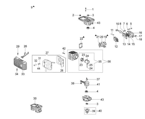 Motor MTL 51 (EURO 5) Mototaladro