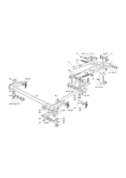 Sistema de regulación altura plato de corte OM 103/16 K Cat. 2019 Tractor