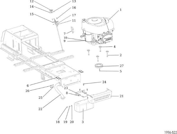 Motor OM 92/16KH (K1600AVD) Cat. 2019 Tractor