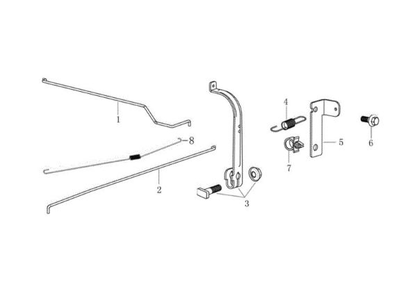 Palnca compl. GV 48 PK ALLROAD PLUS 4 (K605) EURO 5 Cortacesped