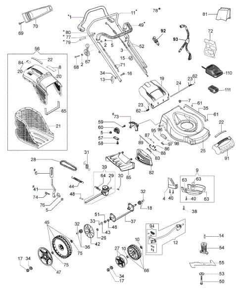 Despiece completo G 48 TBXE ALLROAD PLUS 4 EURO 5 Cortacésped