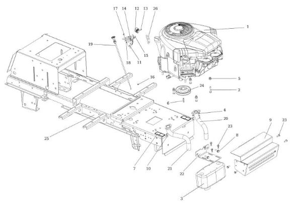Motor OM 106/22 HP Cat. 2019 Tractor