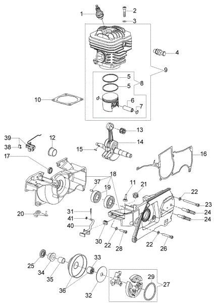 Motor 983 TTA Cortadora